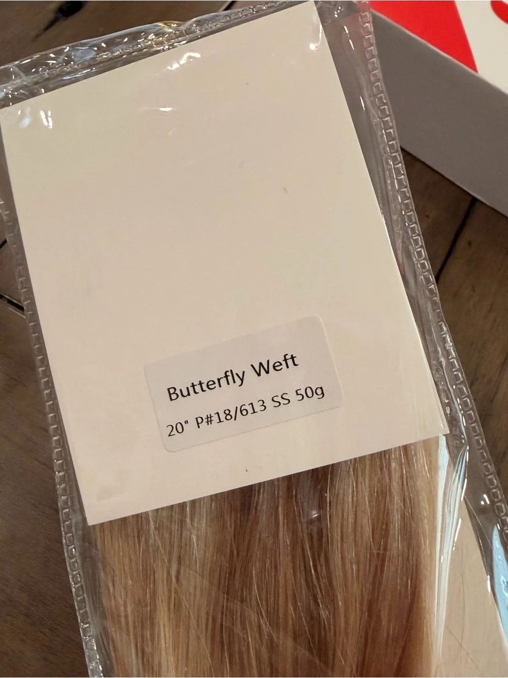 N/A 20” blonde